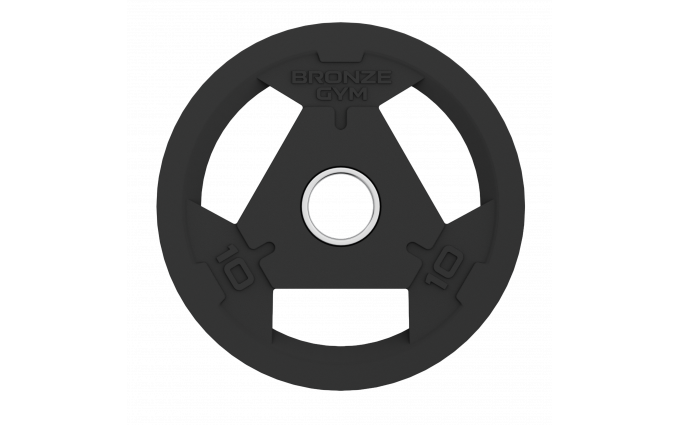 Диск олимпийский BRONZE GYM обрезиненный 10 кг Диск олимпийский BRONZE GYM обрезиненный 10 кг