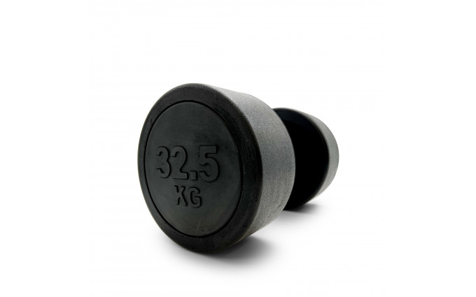 Гантель UNIX Fit PRO круглая обрезиненная 32,5 кг Гантель UNIX Fit PRO круглая обрезиненная 32,5 кг